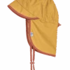 Finkid RANTALI Mädchen Sommerhut Golden Yellow/chilli Mit Nackenschutz