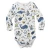 People Wear Organic Langarmbody Unterwasserwelt Weiß Bio-Baumwolle -Babybekleidungs Geschäft 2311039 000202 1 1280x1280