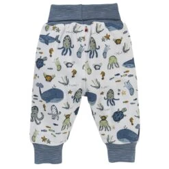 People Wear Organic Baby Spielhose Wendehose Weiß Unterwasserwelt -Babybekleidungs Geschäft 2311062 000202 2 1280x1280