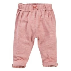 People Wear Organic Sweat-Hose Jogginghose Himbeerrot Melange