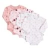 Pippi Langarm Body Rosa Eulen & Zootiere 4er Pack Baumwolle -Babybekleidungs Geschäft 3819 501 1280x1280