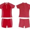 Playshoes UV Schutz Anzug Mädchen Set Shirt + Shorts Rot Mit Punkten 1 Playshoes UV Schutz Anzug Mädchen Set Shirt + Shorts Rot Mit Punkten -Babybekleidungs Geschäft 461032 UV Set Puenktchen 1280x1280