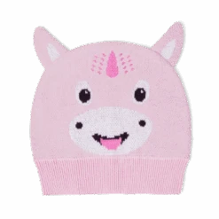 Affenzahn Wintermütze Einhorn Aus Baumwolle -Babybekleidungs Geschäft Affenzahn Mutze Ulrike Einhorn 2 1280x1280