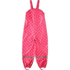 BMS Kinder Regenhose Matschhose Softskin Buddelhose Mit Trägern -Babybekleidungs Geschäft BMS Regenhose Sterne pink 559351 1280x1280