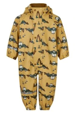 Celavi Regenoverall Traktor Strohgelb Einteiler