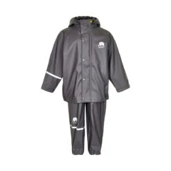 CeLaVi Regenanzug Steingrau Regenhose + Regenjacke