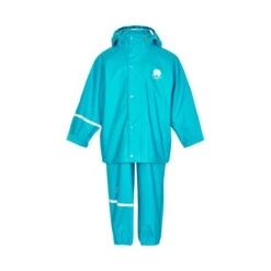 CeLaVi Regenanzug Uni Türkis Regenhose + Regenjacke -Babybekleidungs Geschäft Celavi set 1145 968 1280x1280