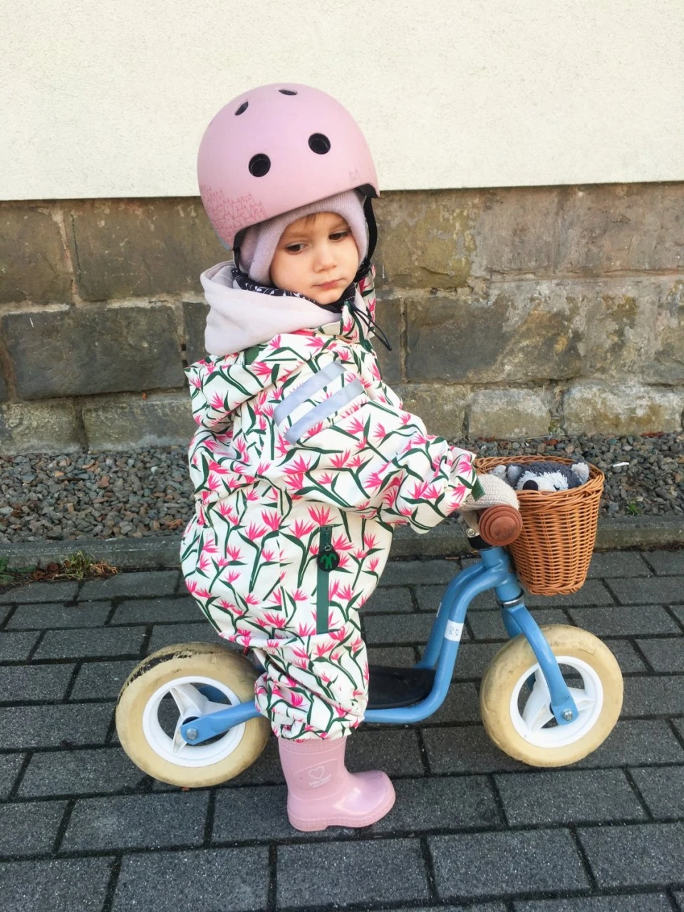 Ducksday Kinder Regenanzug Coco Blumen 5 Ducksday Kinder Regenanzug Coco Blumen – Bild 3