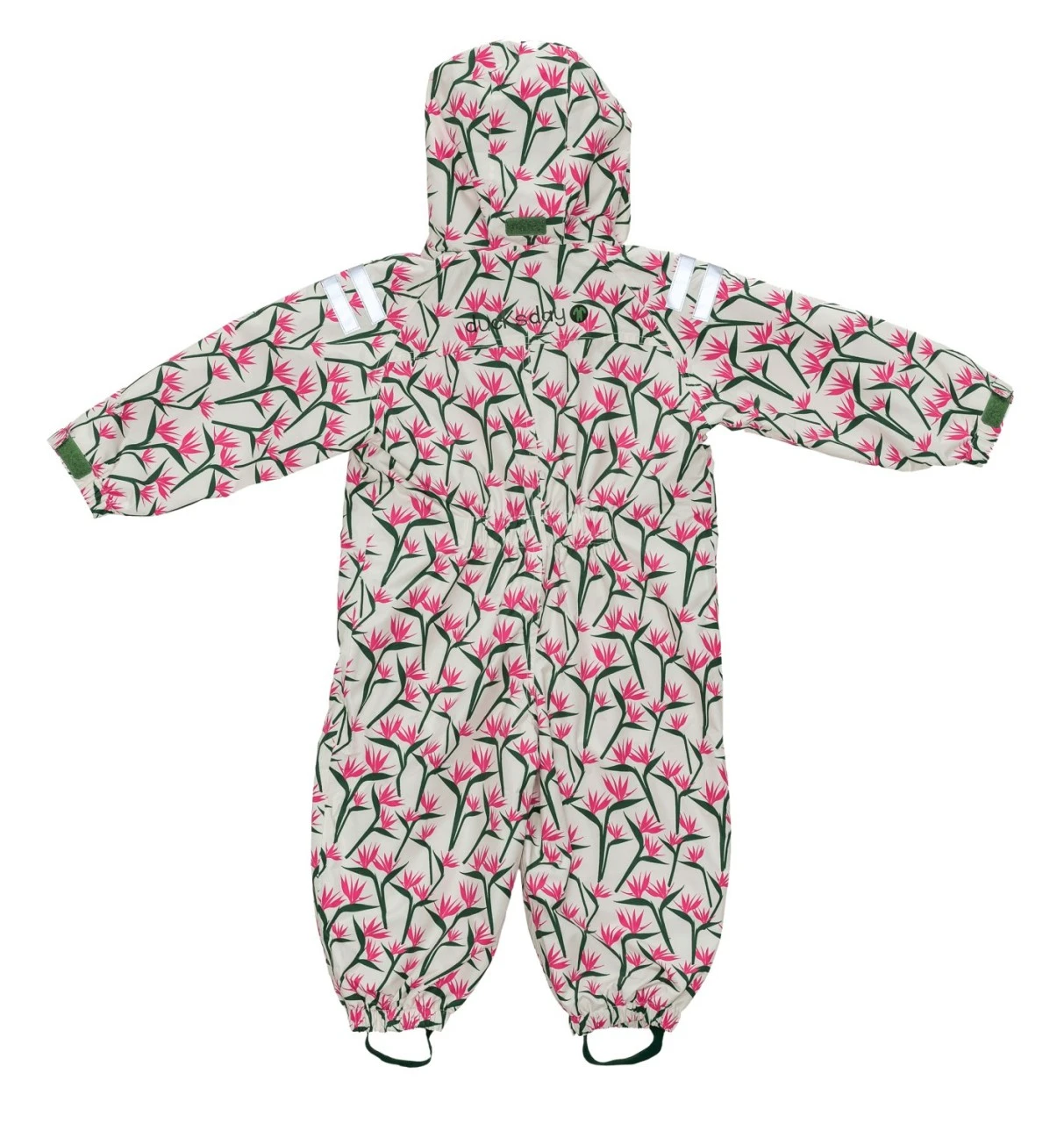 Ducksday Kinder Regenanzug Coco Blumen 4 Ducksday Kinder Regenanzug Coco Blumen – Bild 2