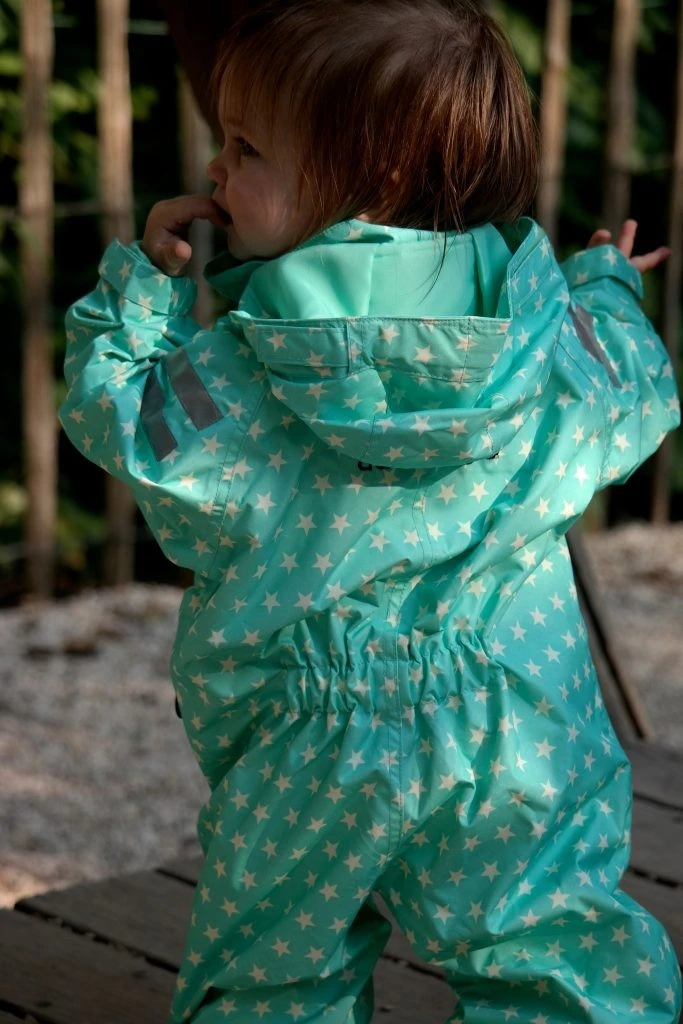 Ducksday Regenanzug Ben Türkis Regenoverall 5 Ducksday Regenanzug Ben Türkis Regenoverall – Bild 3