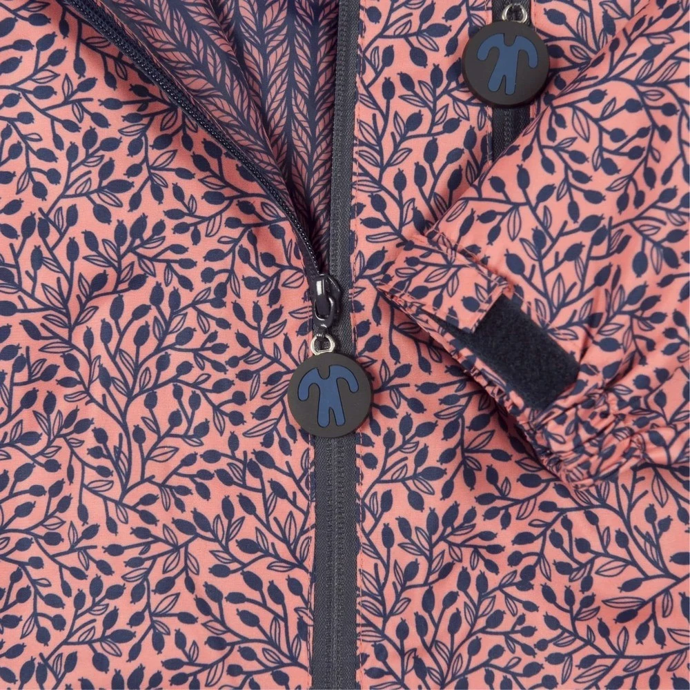 Ducksday Mädchen Regenanzug PIP Rose/navy 4 Ducksday Mädchen Regenanzug PIP Rose/navy – Bild 2
