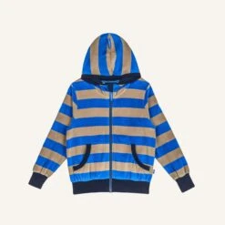 Finkid NIKKI Blue/pebble Nicky Kapuzenjacke - Zip In Innenjacke -Babybekleidungs Geschäft Finkid 1123001 103443 3 1280x1280