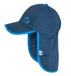 Finkid LAKKI Cap Navy/blue Kinder Sonnenmütze Mit Nackenschutz