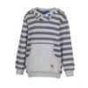Finkid Tulva Hoodie Blockstreifen Mit Kapuze Elephant/storm -Babybekleidungs Geschäft Finkid TULVA 3031009 409542 1280x1280