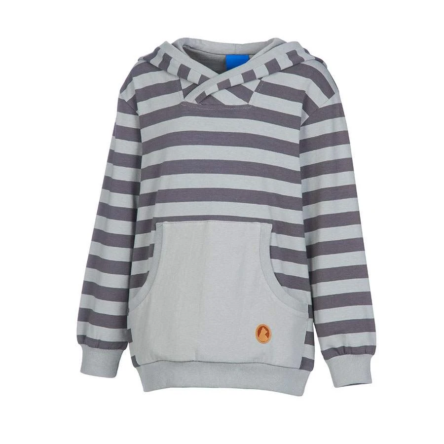 Finkid Tulva Hoodie Blockstreifen Mit Kapuze Elephant/storm 3 Finkid Tulva Hoodie Blockstreifen Mit Kapuze Elephant/storm