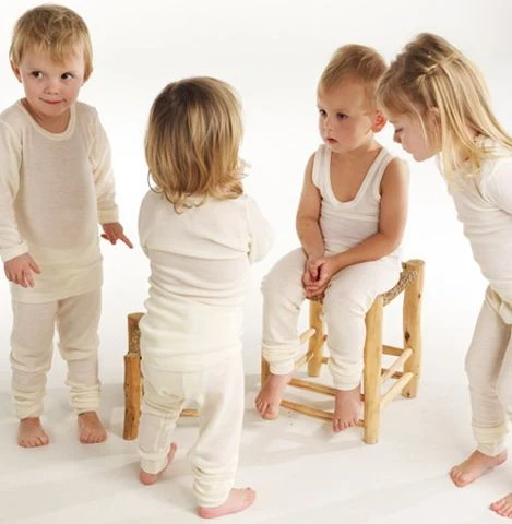 Celavi Kinder Unterhemd Pink Langarm Merino Schurwolle Ökotex100 4 Celavi Kinder Unterhemd Pink Langarm Merino Schurwolle Ökotex100 – Bild 2