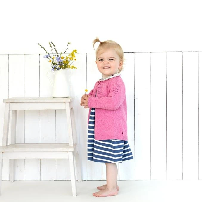 People Wear Organic Jersey Trägerkleid Blau Geringelt Bio-Baumwolle 6 People Wear Organic Jersey Trägerkleid Blau Geringelt Bio-Baumwolle – Bild 4