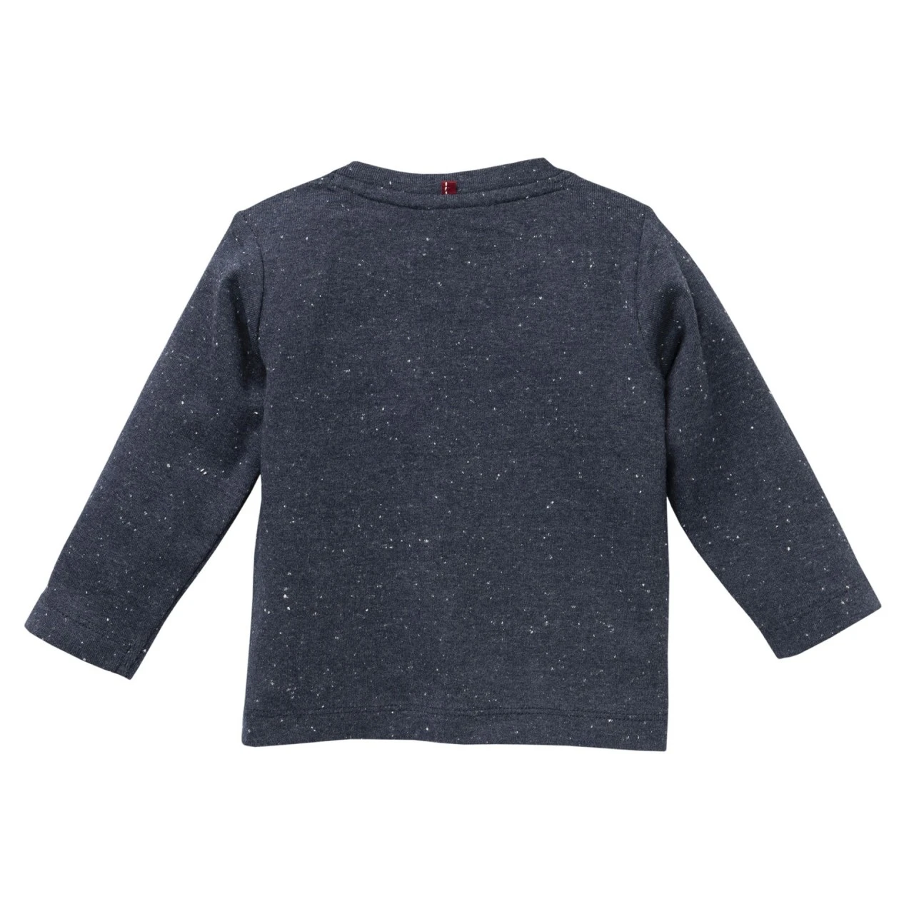 People Wear Organic Langarmshirt Wolf Dunkelblau Melange 4 People Wear Organic Langarmshirt Wolf Dunkelblau Melange – Bild 2