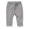 People Wear Organic Jogginghose Kieselgrau Geringelt Sweat-Hose