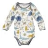 People Wear Organic Body Langarm Zootiere Weiß/bunt -Babybekleidungs Geschäft People Wear Organic 2211045 0020 1 1280x1280