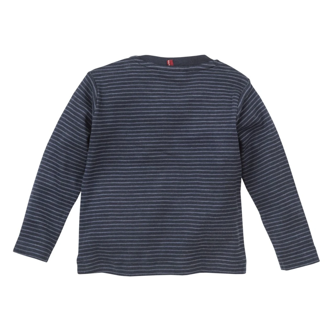 People Wear Organic Langarmshirt Bär Dunkelblau Geringelt 4 People Wear Organic Langarmshirt Bär Dunkelblau Geringelt – Bild 2