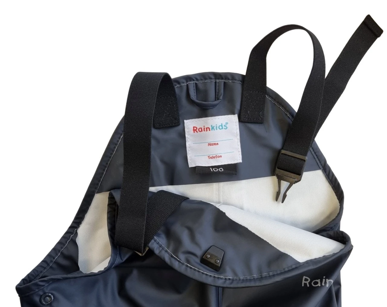 Rainkids Kinder Regenhose Matschhose Mit Trägern 8 Rainkids Kinder Regenhose Matschhose Mit Trägern – Bild 6