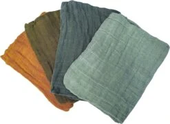 Pippi Babywear Mulltücher Green Meadow 4er Pack Organic Spucktücher 6 Pippi Babywear Mulltücher Green Meadow 4er Pack Organic Spucktücher -Babybekleidungs Geschäft a green garden2 1280x1280