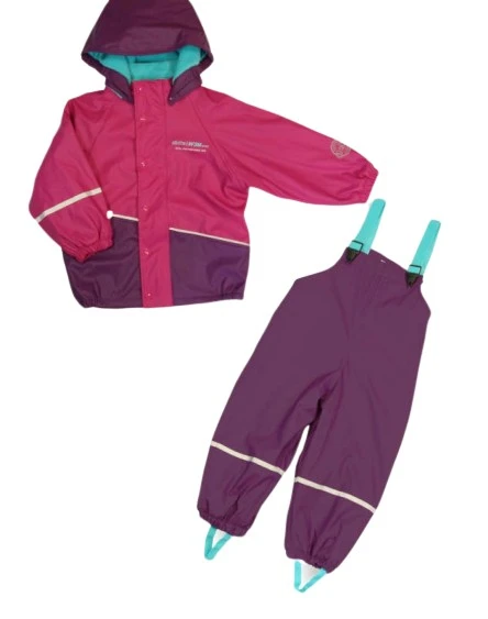 Abeko Baby Thermo Matschanzug Loke Lila/pink 4 Abeko Baby Thermo Matschanzug Loke Lila/pink – Bild 2