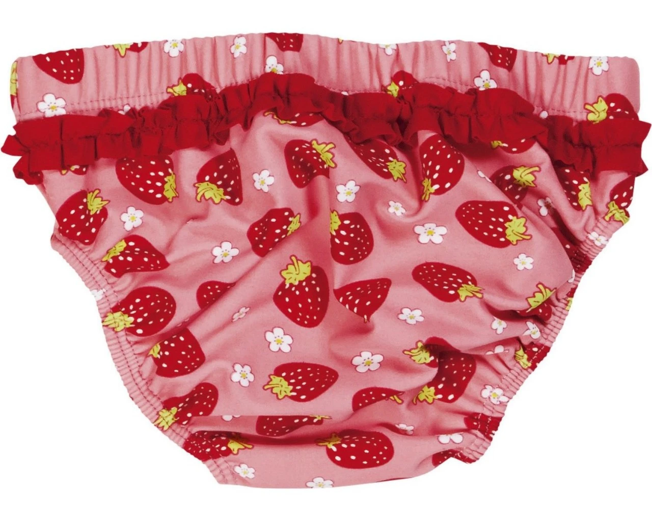 Playshoes Baby Schwimmwindel Erdbeeren Rosa/rot 4 Playshoes Baby Schwimmwindel Erdbeeren Rosa/rot – Bild 2