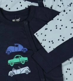 MeToo Baby Schlafanzüge Navy/hellblau 2er Pack Organic Baumwolle GOTS -Babybekleidungs Geschäft babyschlafanzug 2er set boys 1280x1280