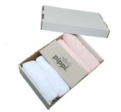Pippi Mulltücher 4er Pack Hellrosa/weiß Organic Baumwolle 7 Pippi Mulltücher 4er Pack Hellrosa/weiß Organic Baumwolle -Babybekleidungs Geschäft babywindeln rosa weiss 1280x1280