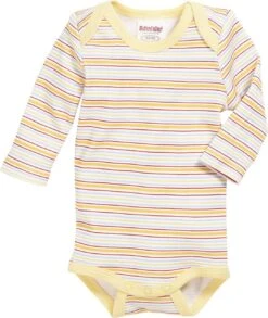 Schnizler Baby Langarmbody Hundchen Gelb/weiß 3er Pack -Babybekleidungs Geschäft body ringel schnizler 1280x1280