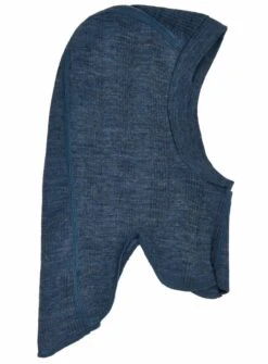 Celavi Baby Schlupfmütze Merinowolle Jeansblau