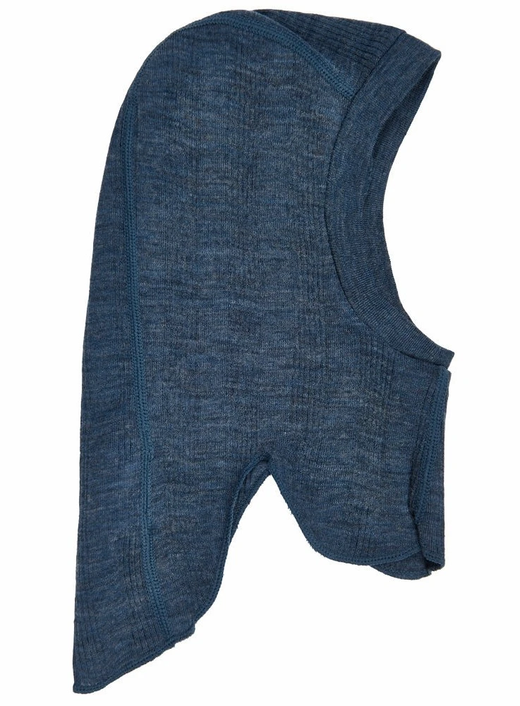 Celavi Baby Schlupfmütze Merinowolle Jeansblau 3 Celavi Baby Schlupfmütze Merinowolle Jeansblau