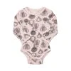 Celavi Baby Wollbody Apricot Rosa Mit Heißluftballons
