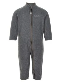 Celavi Fleeceoverall Grau Melange