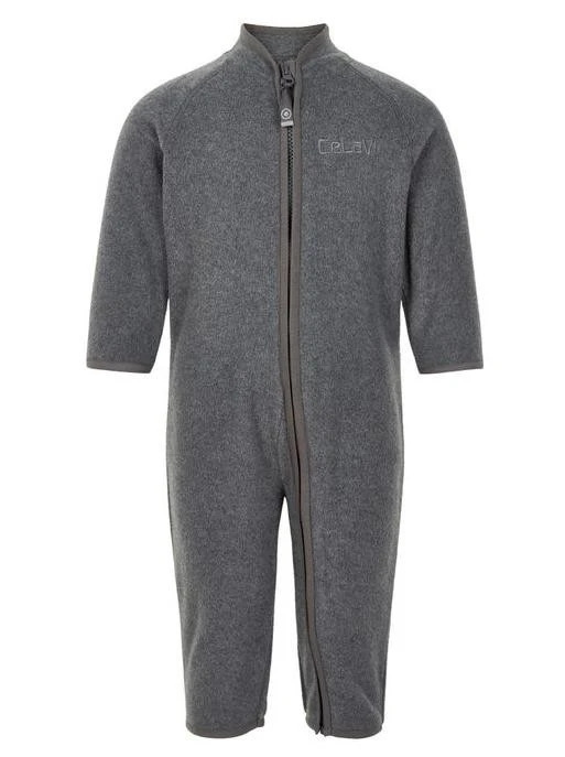Celavi Fleeceoverall Grau Melange 3 Celavi Fleeceoverall Grau Melange