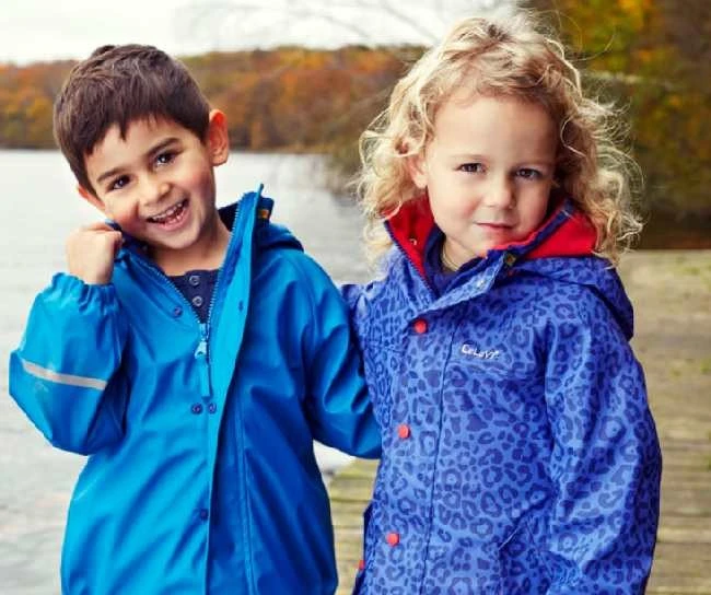 CeLaVi Thermo Regenset Navy Purple Leopard Zweiteiler Mit Fleecefutter 4 CeLaVi Thermo Regenset Navy Purple Leopard Zweiteiler Mit Fleecefutter – Bild 2