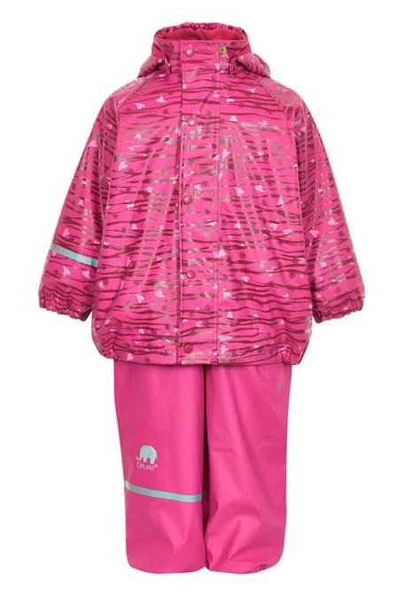CeLaVi Thermo Regenset Berry/pink Gemustert Zweiteiler 3 CeLaVi Thermo Regenset Berry/pink Gemustert Zweiteiler