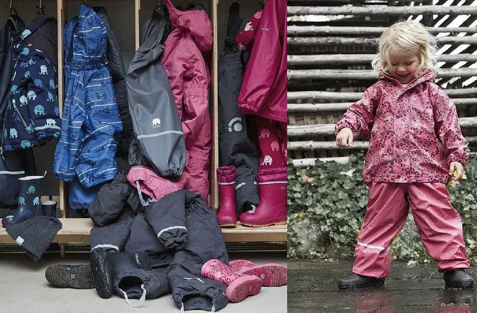 CeLaVi Thermo Matschanzug Kombi Winter Regenanzug Leo Rose 4 CeLaVi Thermo Matschanzug Kombi Winter Regenanzug Leo Rose – Bild 2