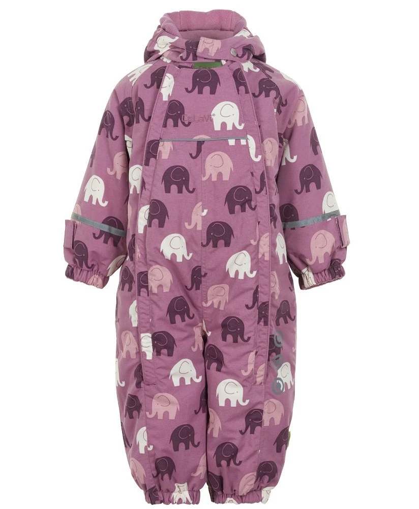 Celavi Mädchen Schneeoverall Smoky Rosa Elefanten 3 Celavi Mädchen Schneeoverall Smoky Rosa Elefanten