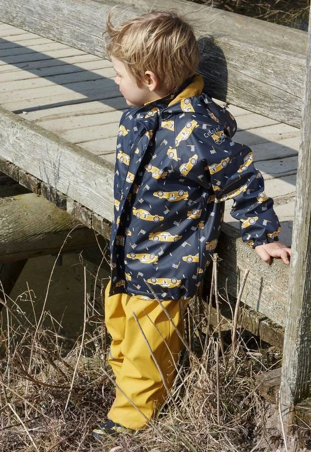 CeLaVi Thermo Regenjacke Mit Fleecefutter 5 CeLaVi Thermo Regenjacke Mit Fleecefutter – Bild 3