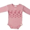 Celavi Body Wolle Elche Rosa Melange -Babybekleidungs Geschäft celavi wollbody elch rosa 1280x1280
