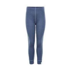 Celavi Leggings Jeansblau Melange Unterhose Wolle
