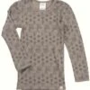 Celavi Langarmshirt Grau Melange Elche Unterhemd Wolle -Babybekleidungs Geschäft celavi wollshirt elch 3772 123 1280x1280