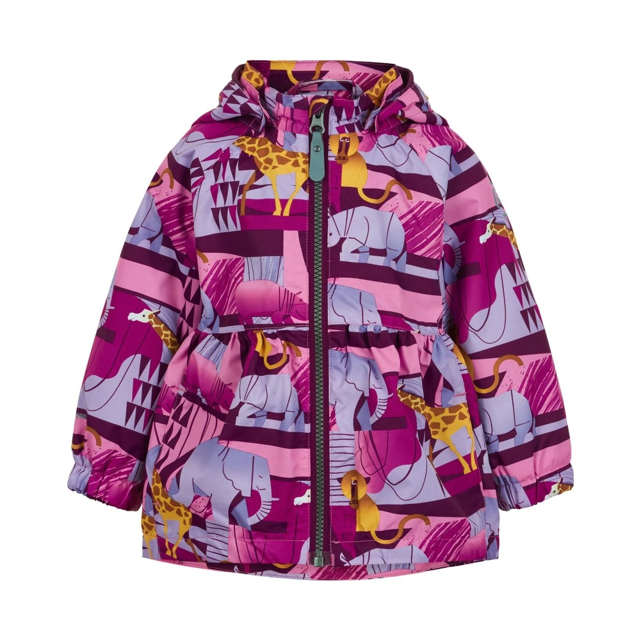 Color Kids Mädchen Regenjacke Zootiere Purple/pink 3 Color Kids Mädchen Regenjacke Zootiere Purple/pink