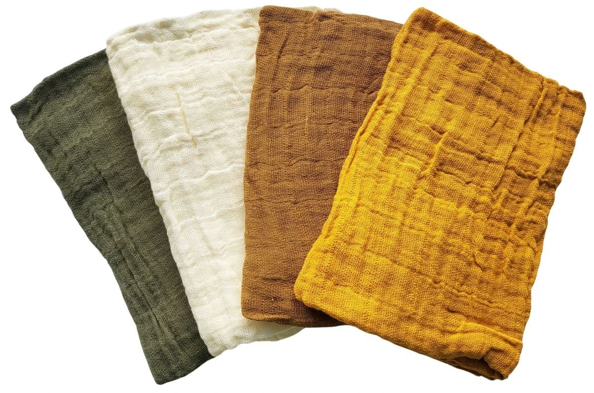 Pippi Babywear Mulltücher Cornfield 4er Pack Organic 4 Pippi Babywear Mulltücher Cornfield 4er Pack Organic – Bild 2