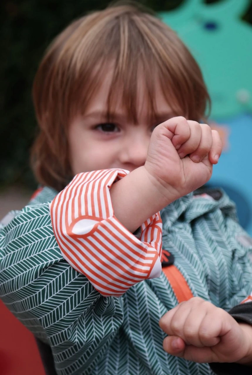 Ducksday Regenanzug Manu Graugrün Regenoverall 5 Ducksday Regenanzug Manu Graugrün Regenoverall – Bild 3