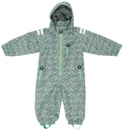 Ducksday Kinder Regenanzug Okapi Zartgrün/braun