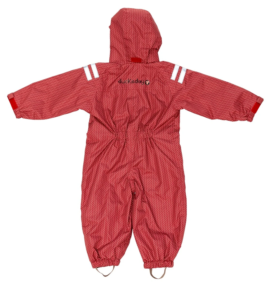 Ducksday Kinder Regenanzug Wick Ziegelrot 4 Ducksday Kinder Regenanzug Wick Ziegelrot – Bild 2